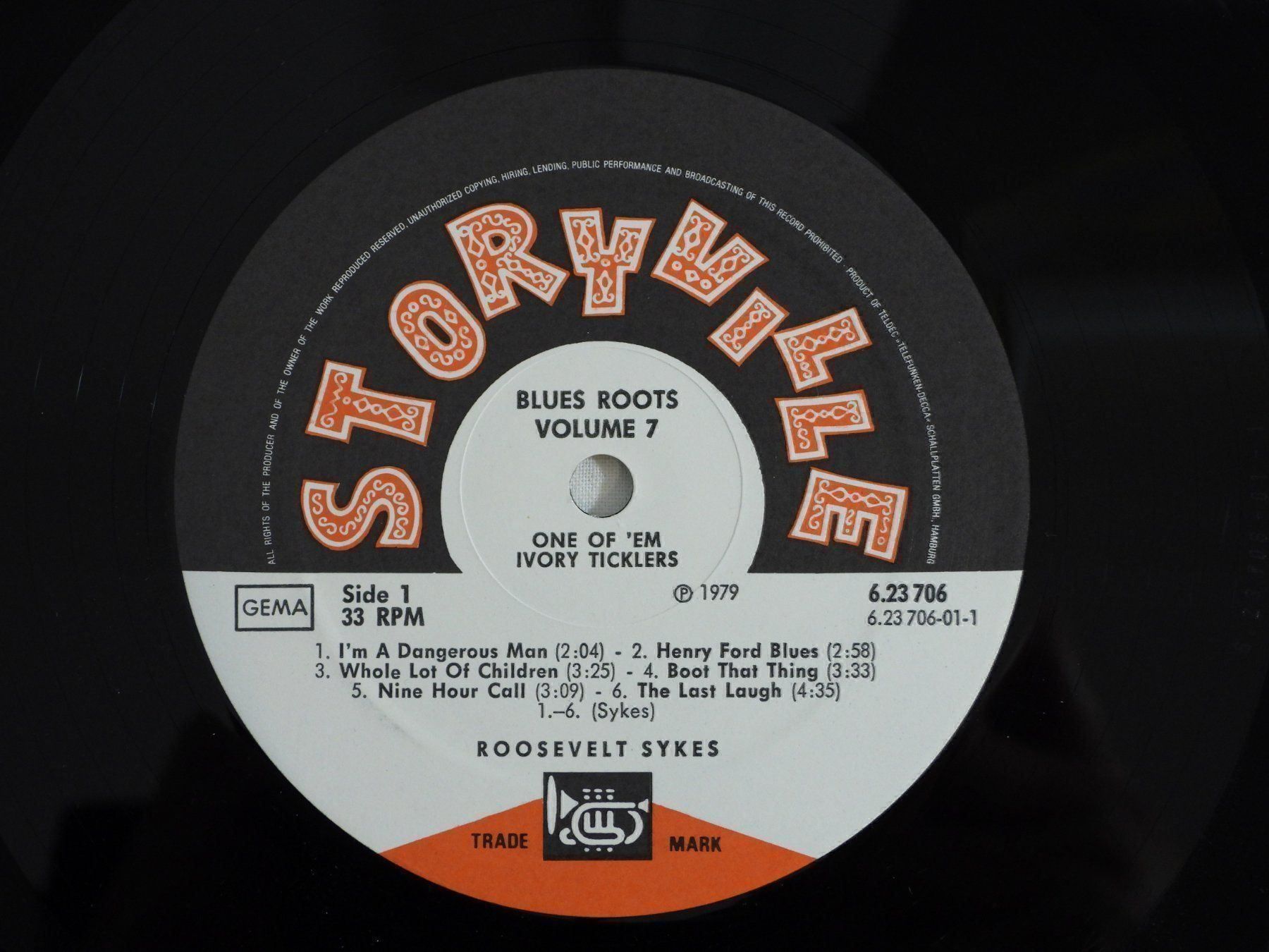 Vinyles: Roosevelt Sykes LP 1979 – D'occasion à Dübendorf par mar_85sd 3
