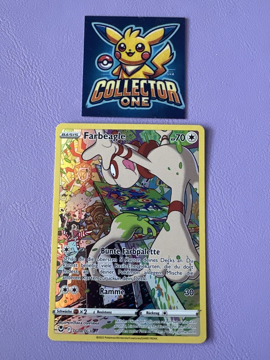 Pokémon Carte collezionabili: Pokemon Farbeagle Trainer Gallery Rare 2022 – Nuovo (secondo la descrizione) da Lommiswil venduto da CollectorOne