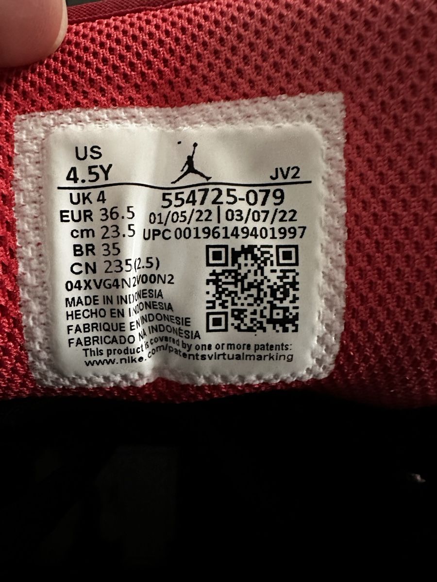 Scarpe per ragazzi: Nike Jordan rot/schwarz Gr. 36.5 – Usato da Kreuzlingen venduto da LOL101 5