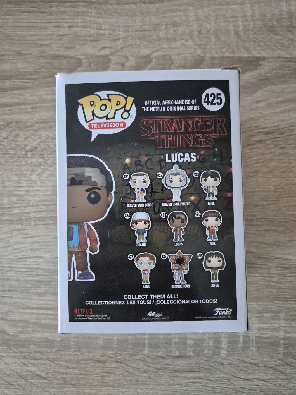 Funko Statuette: Funko Pop Stranger Things: Lucas Sinclair - N°425, Neuf – Nuovo e nell'imballaggio originale da La Chaux-de-Fonds venduto da joa_5yfy 2