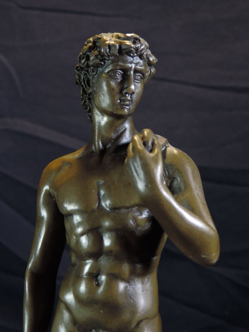 Sculture & Statue: Bronzefigur David von Michelangelo – Usato da Duggingen venduto da roterbambus 5