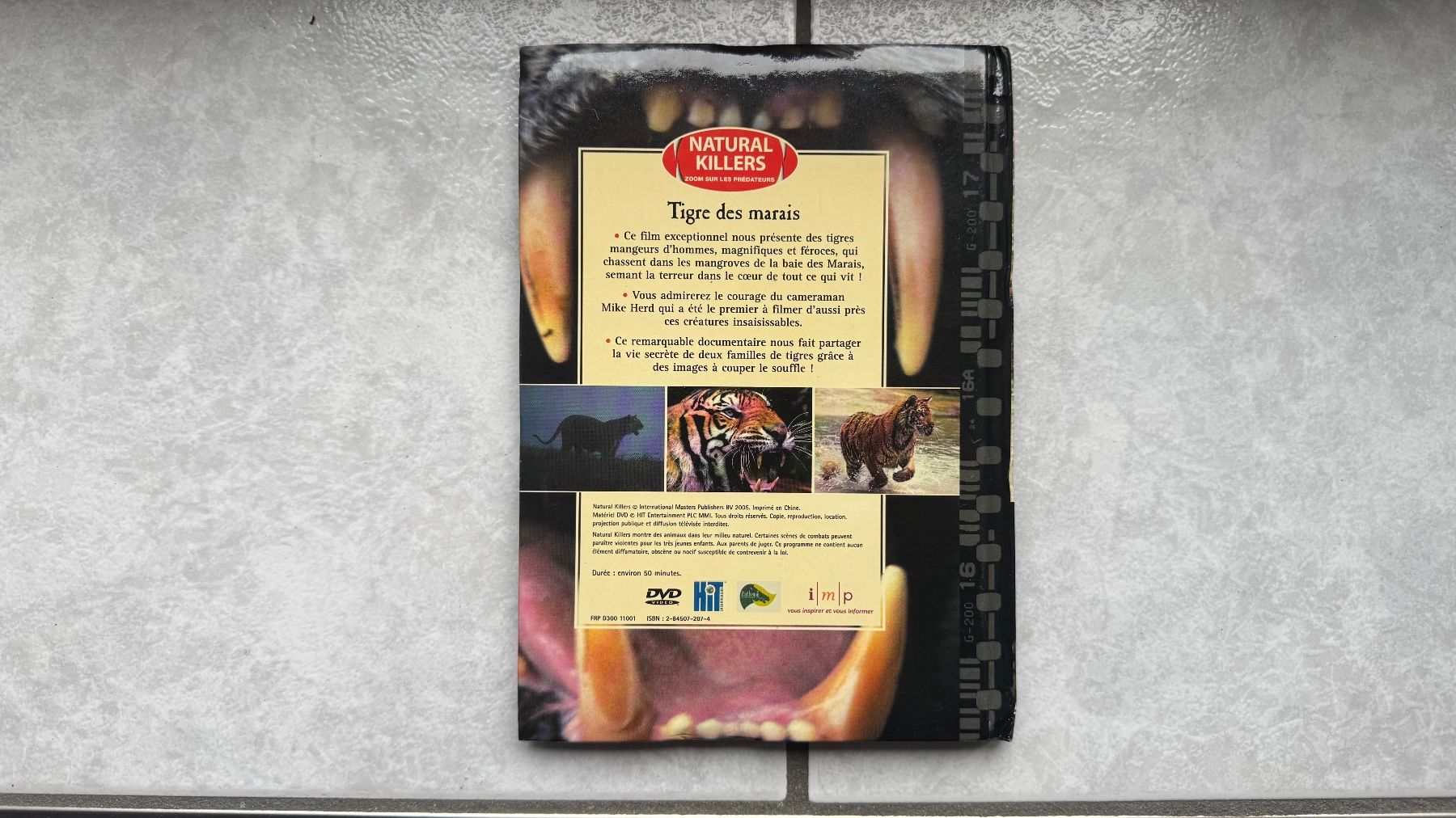 Tutti i DVDs: DVD documentario Tigre des marais – Usato da Monte Carasso venduto da Ely67 2