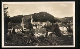 Dussnang, Ortspanorama mit Kirche aus de