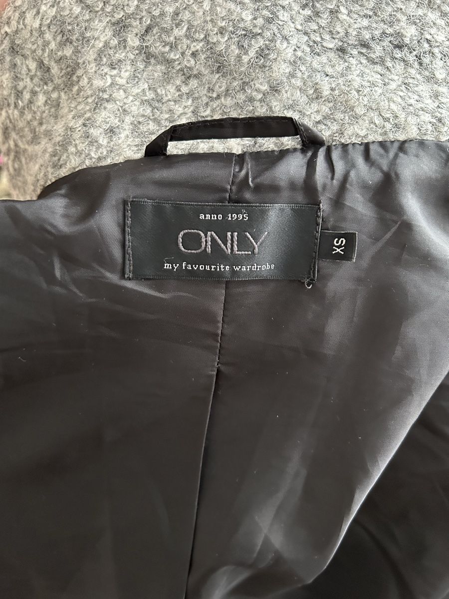 Only Cappotti: Only grauer Wollmantel – Nuovo (secondo la descrizione) da Zürich venduto da Shoppingqueen98 5