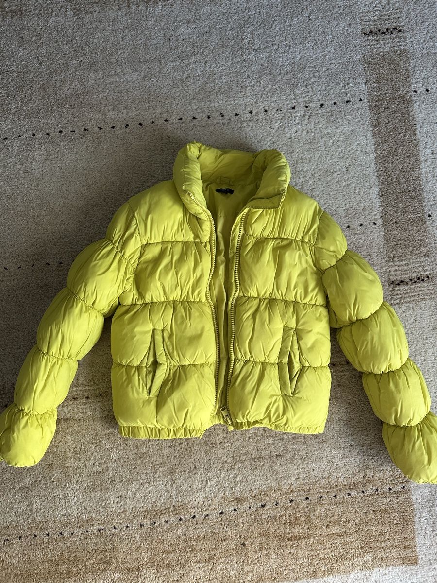 Giacche & Cappotti: OVS Kids Steppjacke, Gr. 164, Gelb – Usato da Zürich venduto da Schoekin