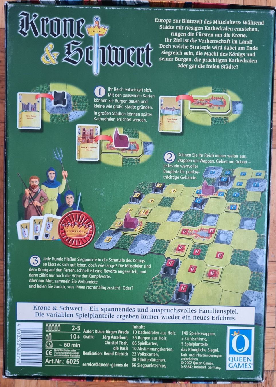 Spiele: Brettspiel "Krone & Schwert" – Gebraucht aus Zürich von Desmond01 1