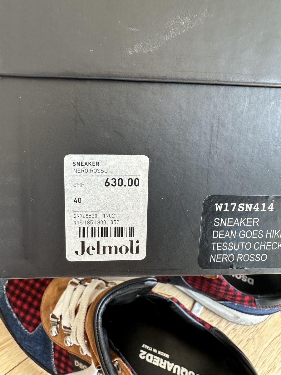 Dsquared2 Scarpe da uomo: Sneakers DSQUARED2 – Usato da Langnau am Albis venduto da iso_f7cz 1