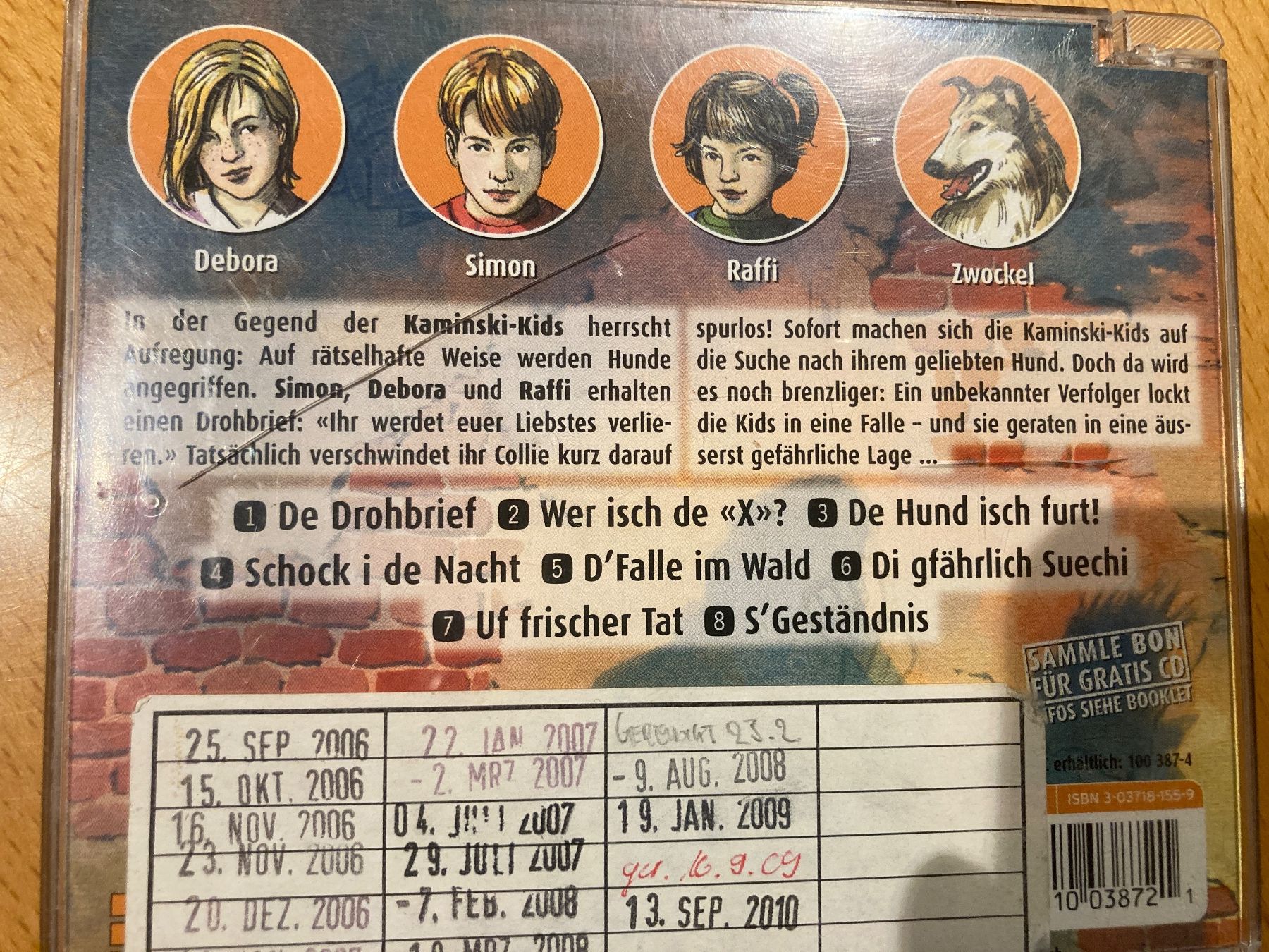 CD: CD: D'Kaminski-Kids: Hart uf hart,  Nr. 2 – Usato da Gelterkinden venduto da froggy80 1