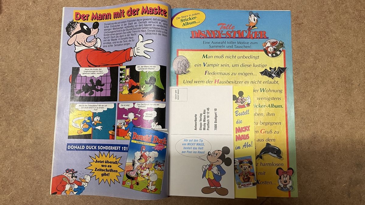 Fumetti: Micky Maus Nr. 40 von 1992 – Usato da Therwil venduto da rubininio 1