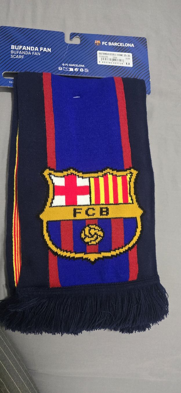 FC Barcelona Foulard & Sciarpe: FC Barcelona Fanschal – Nuovo e nell'imballaggio originale da Seuzach venduto da K_N
