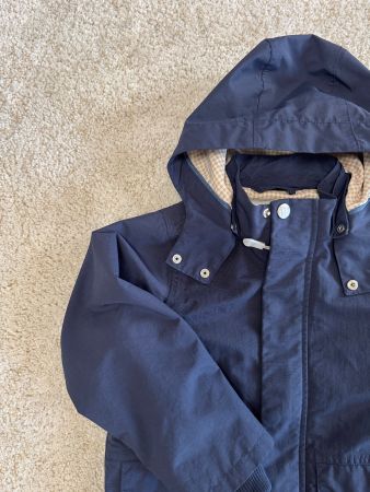 WHEAT Wind-/Regenjacke Übergangsjacke blau 110 5 Jahre