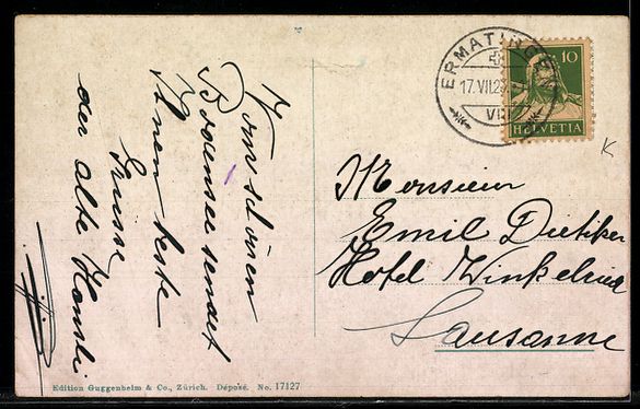 Cartes postales: AK Ermatingen, Hotel Adler – D'occasion à Berlin par bartko-reher 1