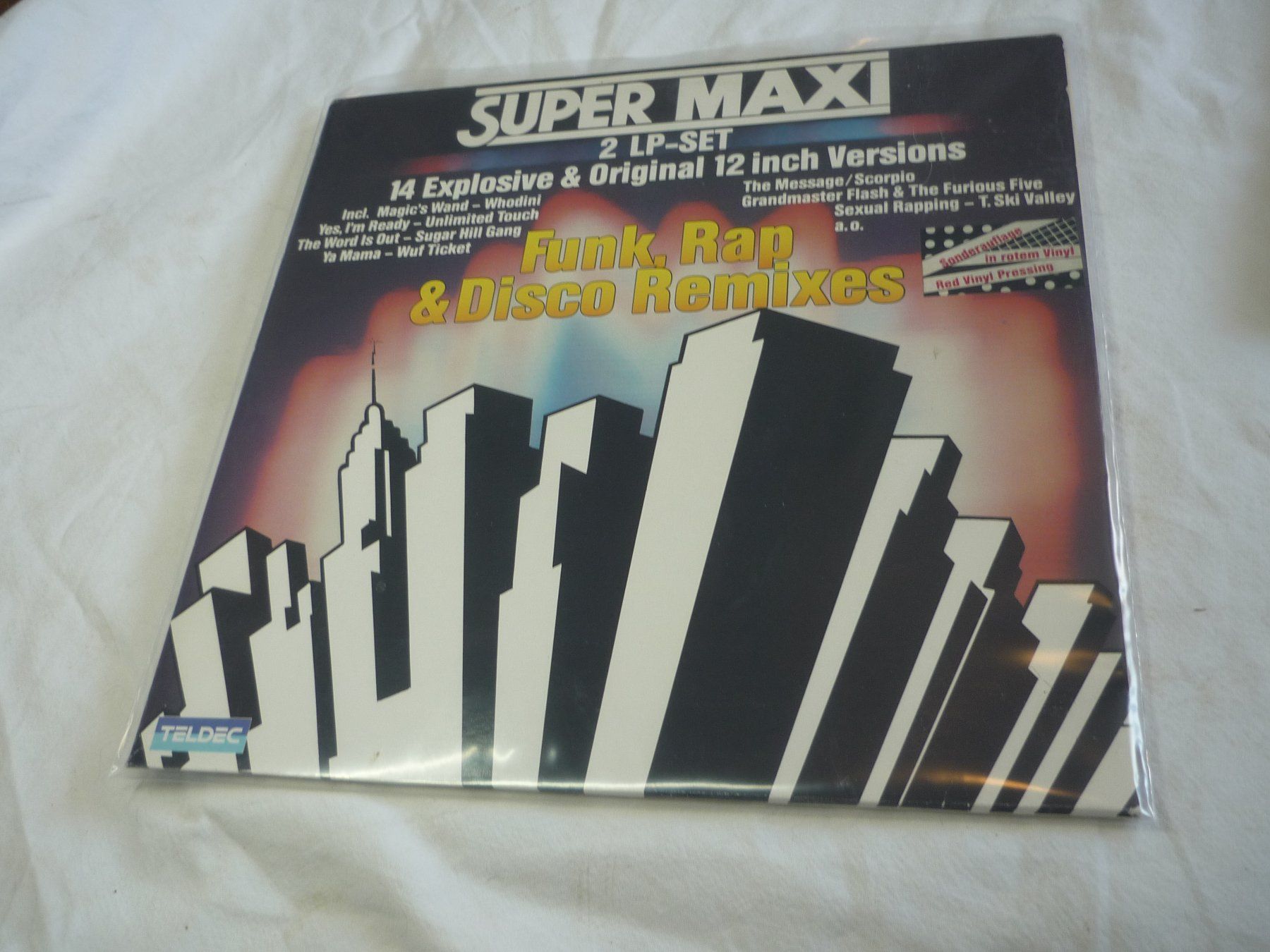 Dischi in vinile: 12" Schallplatte - Super Maxi 2Lp Funk Rap & Disco Remixes – Usato da Beringen venduto da zzRegal