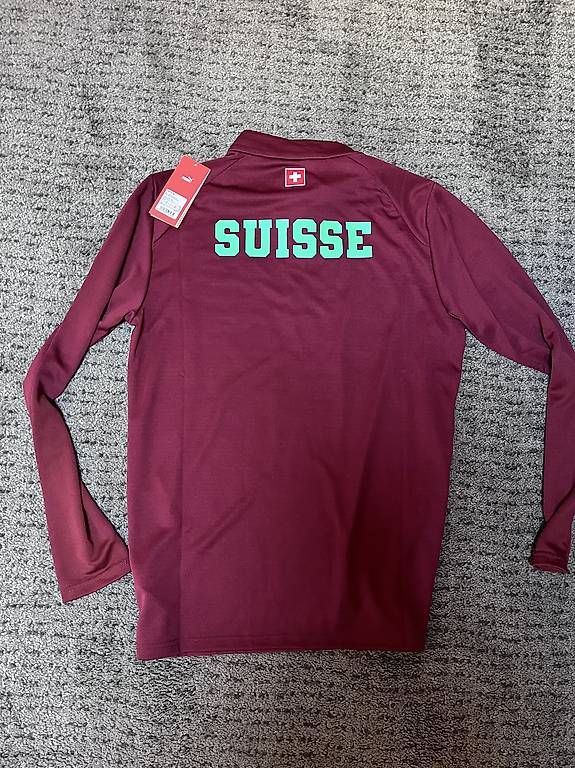 Puma Leibchen & Hosen: Schweiz Training longsleeve neu original – Gebraucht aus Chiasso von pao_8chd 1