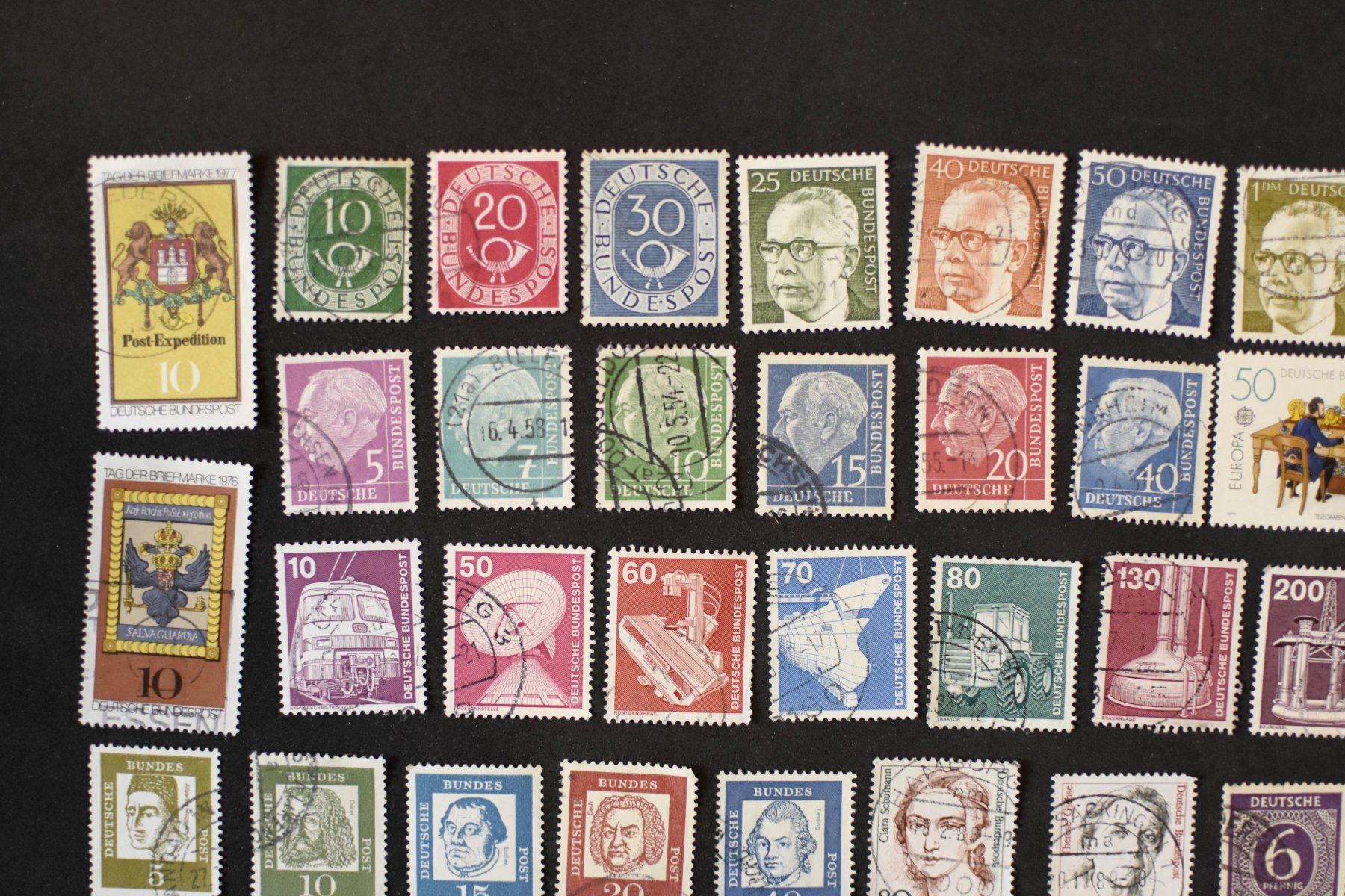 Alle Briefmarken: Lot timbres Allemagne RFA – Gebraucht aus Belmont-sur-Yverdon von bichet02 1