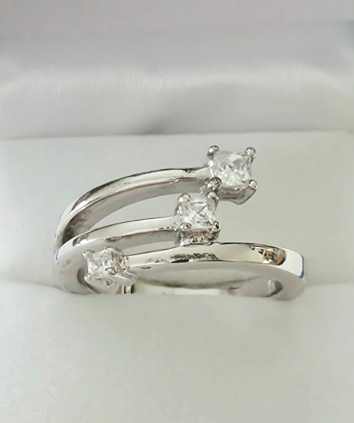 Ringe: Moderer Trilogie Design Silberring (925) - NEU – Neu und originalverpackt aus Uetikon am See von Coralreef 1