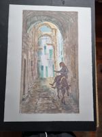 WALTER SAUTTER LITHOGRAPHIE SIGNIERT NUMMERIERT