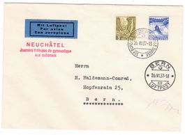 Lettre de Neuchâtel BPA A49 pour Bern le 26.VI.37