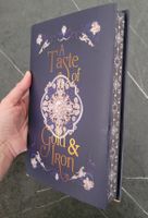 The Bookish Box special edition of A Taste of Gold & Iron