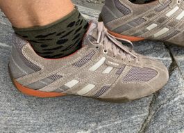 Geox Sneakers-beige-tg40.5-41-Unisex-pelle naturale 