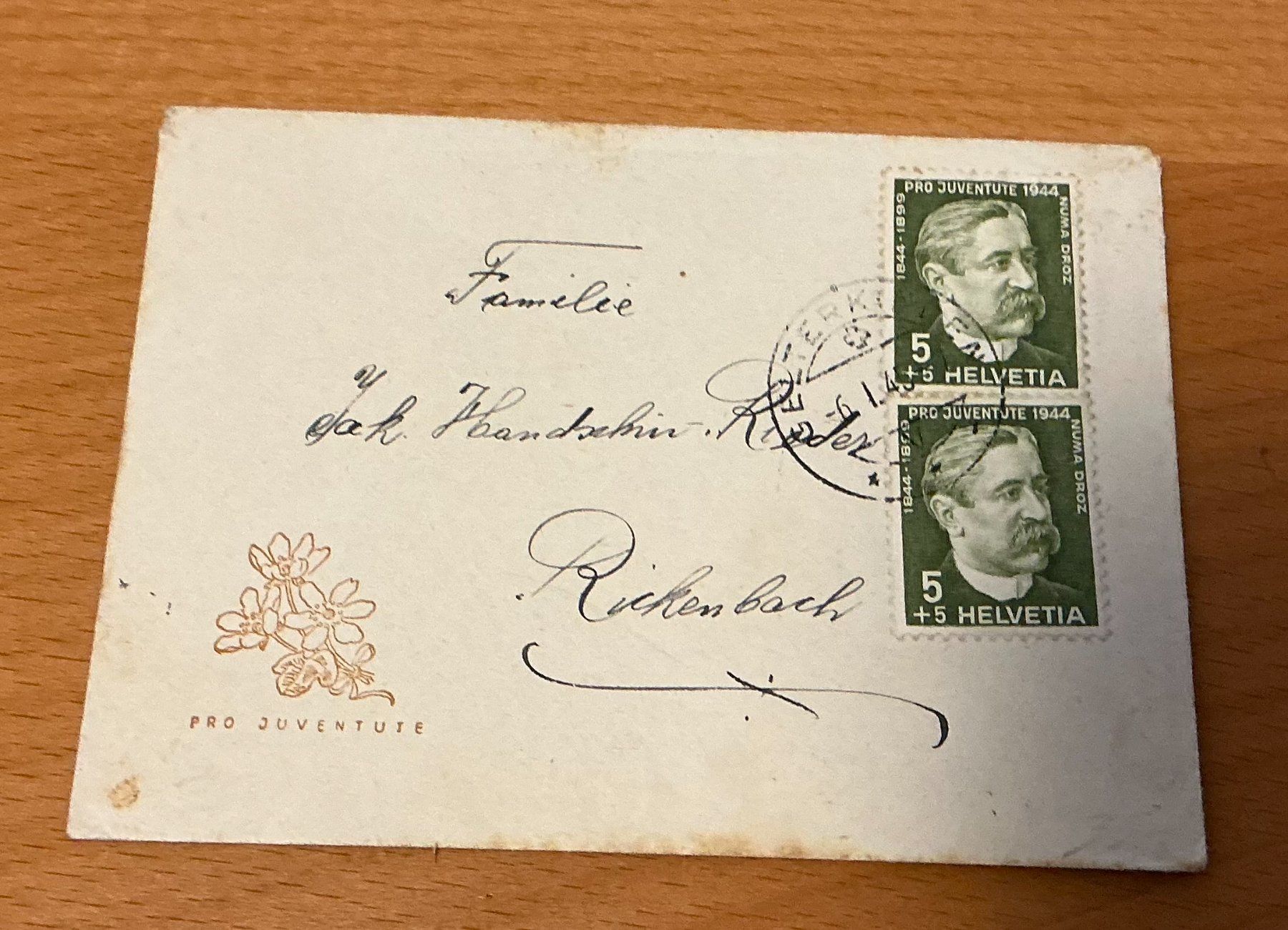 Tous les timbres: 1 Pro Juventute BRIEFLI – Neuf (Voir description) à Koblenz par Markenhimmel