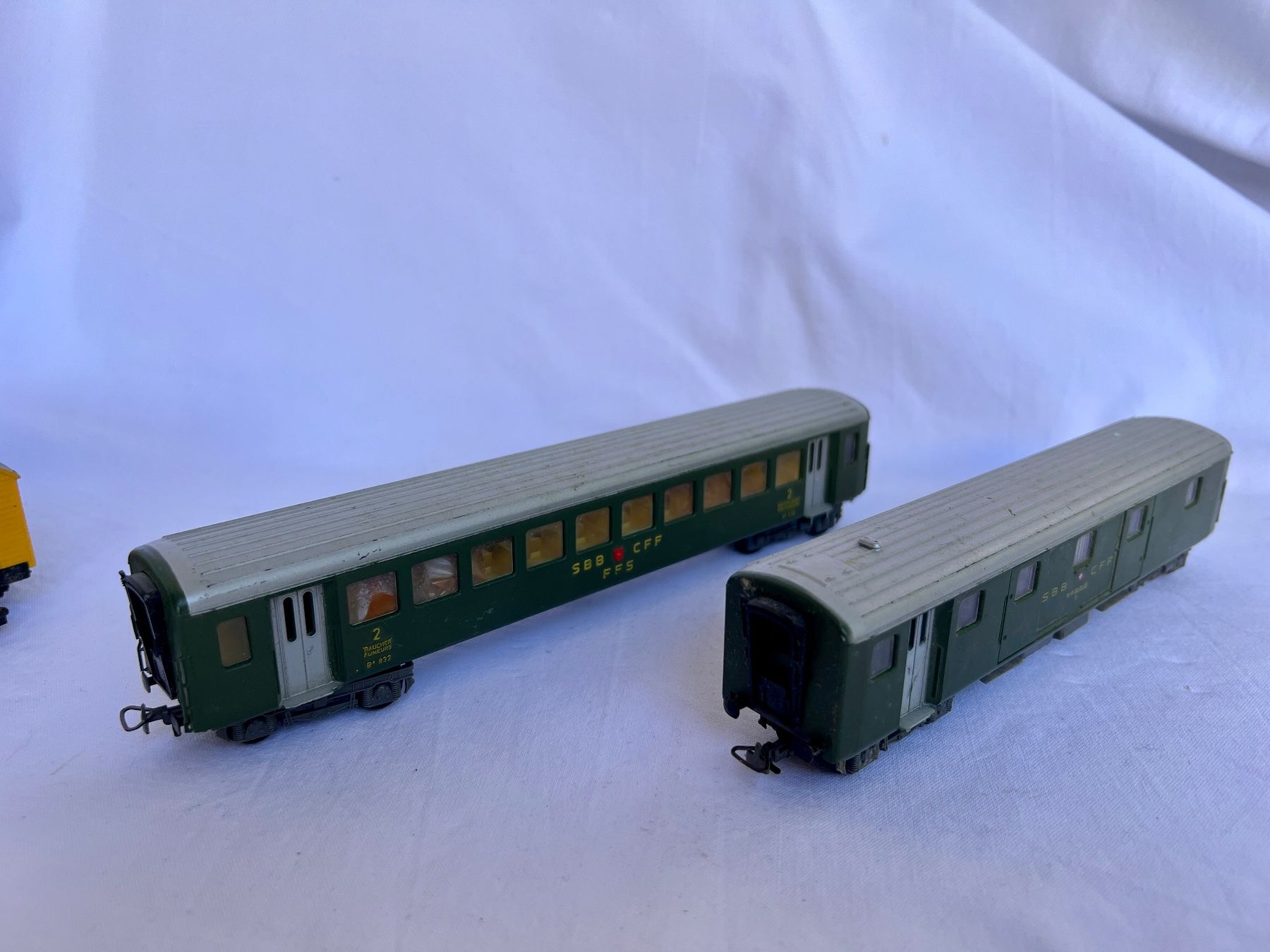 Modellini di ferrovie: 4 Wagen H0 – Usato da Männedorf venduto da Franzflo 1