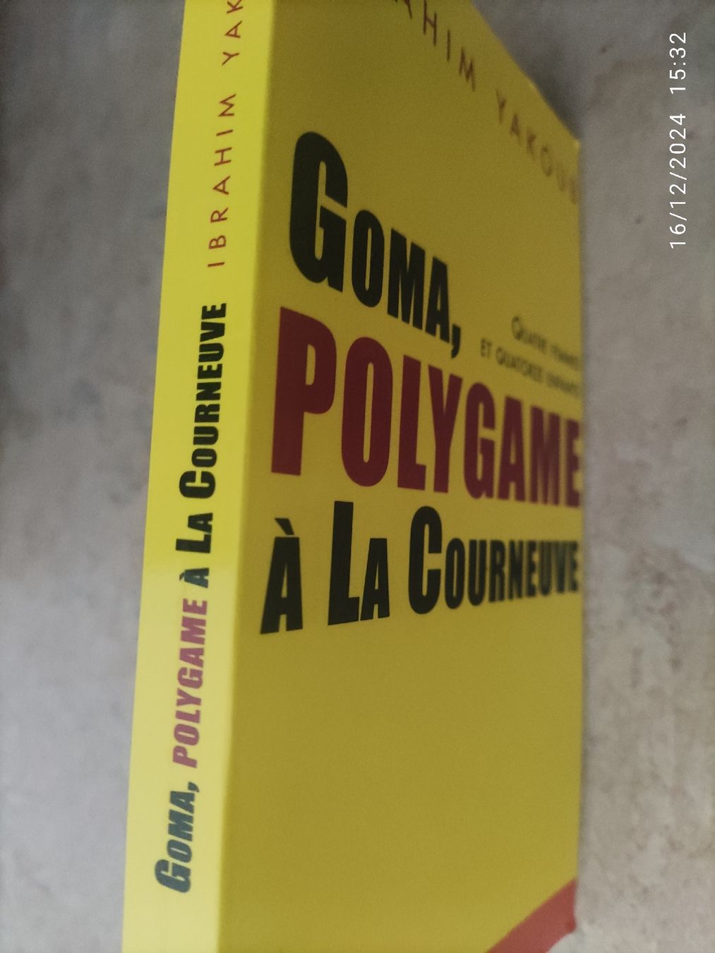 Libri: Ibrahim Yakoub Goma polygame a la courneuve – Usato da Basel venduto da Alacant 2