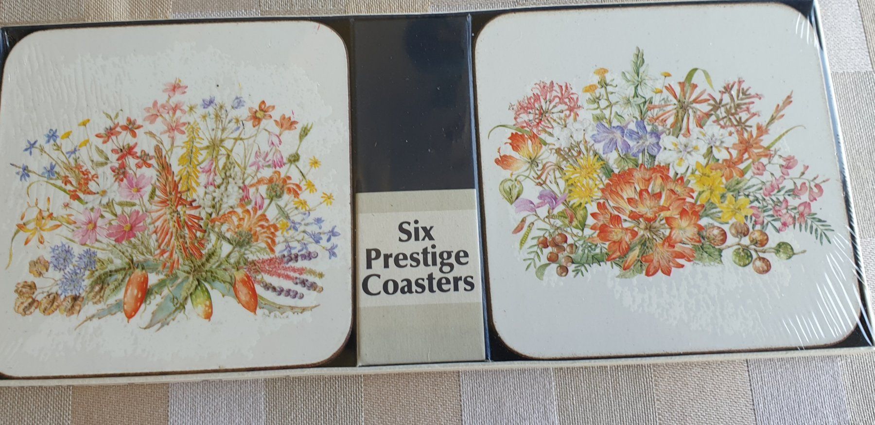 Sottobicchieri: Glasuntersetzer bunt mit Blumenmotiv – Nuovo e nell'imballaggio originale da Mörschwil venduto da ren_8wdm