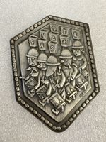 Fasnacht Basel ZUGSPLAKETTE Silber 1947