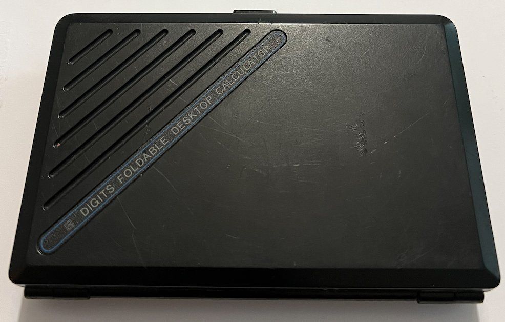 Taschenrechner: DIITS FOLDABLE DESKTOP CALCULATOR - LICHT BETRIEBEN – Gebraucht aus Wisen von Tukta08 1