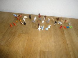 PLAYMOBIL  40X TIERE HUNDE- HASEN -TAUBEN-KATZEN-ENTEN-UND