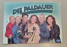 LG/ Original Autogrammkarte Die Paldauer Schlager Musik