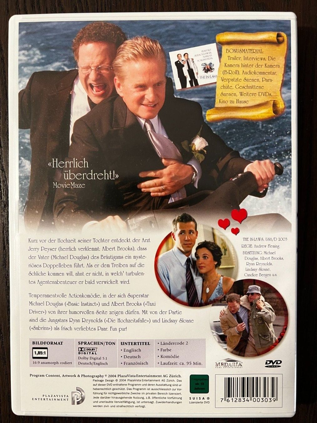 Alle DVDs: The In-Laws – Gebraucht aus Zürich von FilmFreunde 1