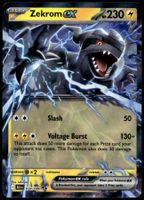 Zekrom EX #034 BLK Pokémon Holo Double Rare
