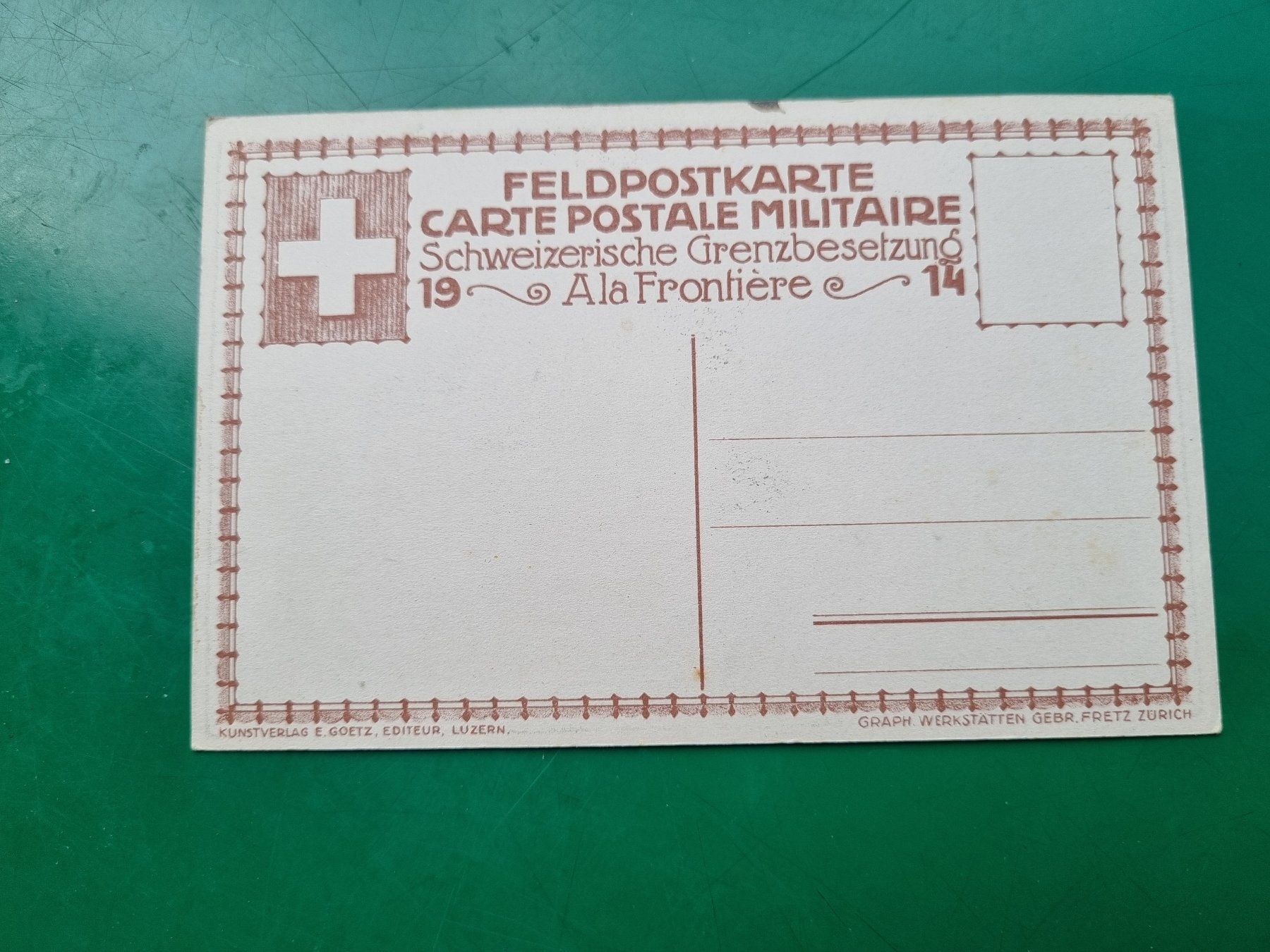 Cartoline postali: Militär Schweiz 4 Karten – Usato da Trachslau venduto da bastet06 1