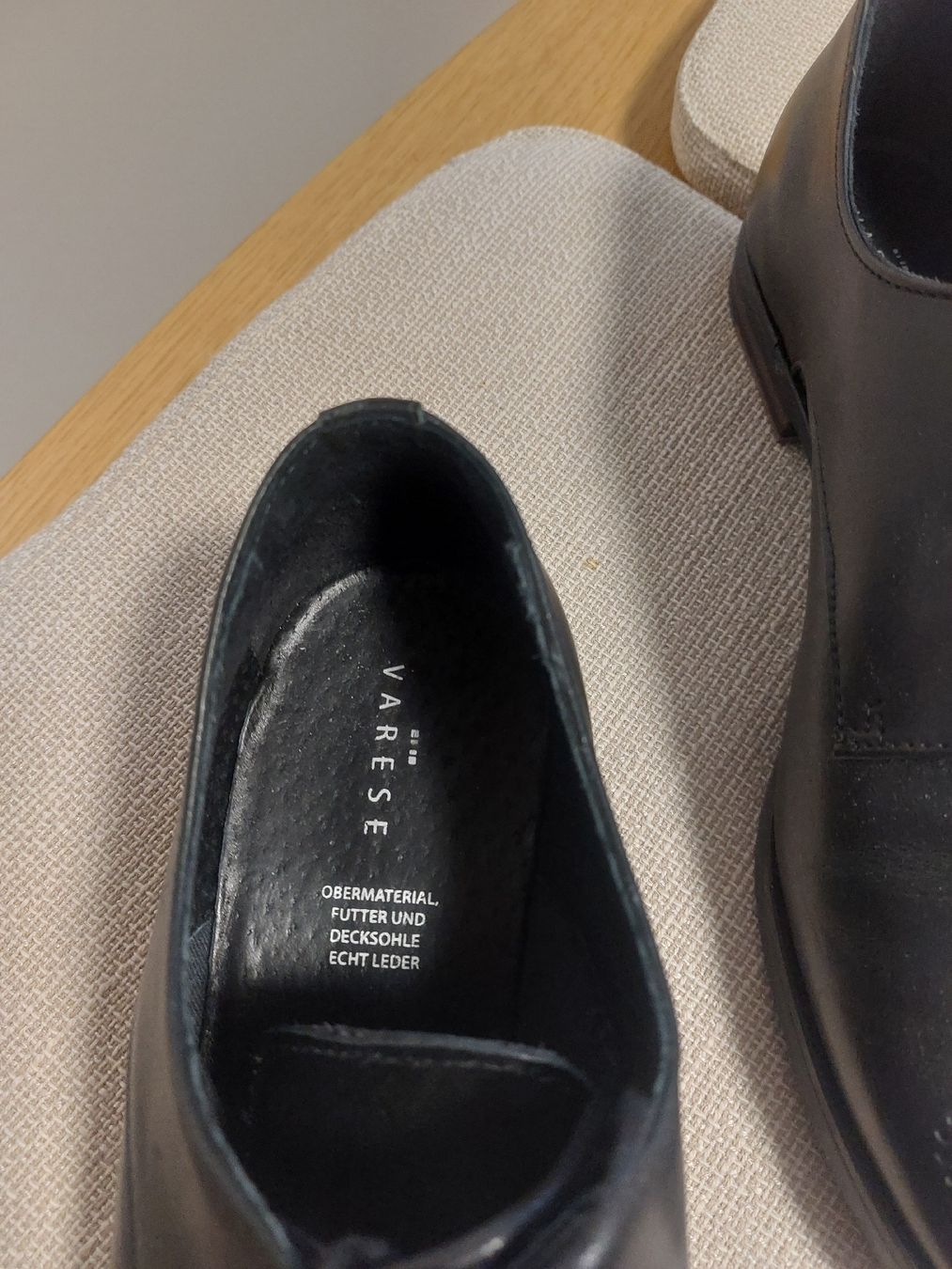 Damenschuhe: Halbschuh Varese Leder schwarz Gr.40 – Gebraucht aus Thun von Alexanna 7