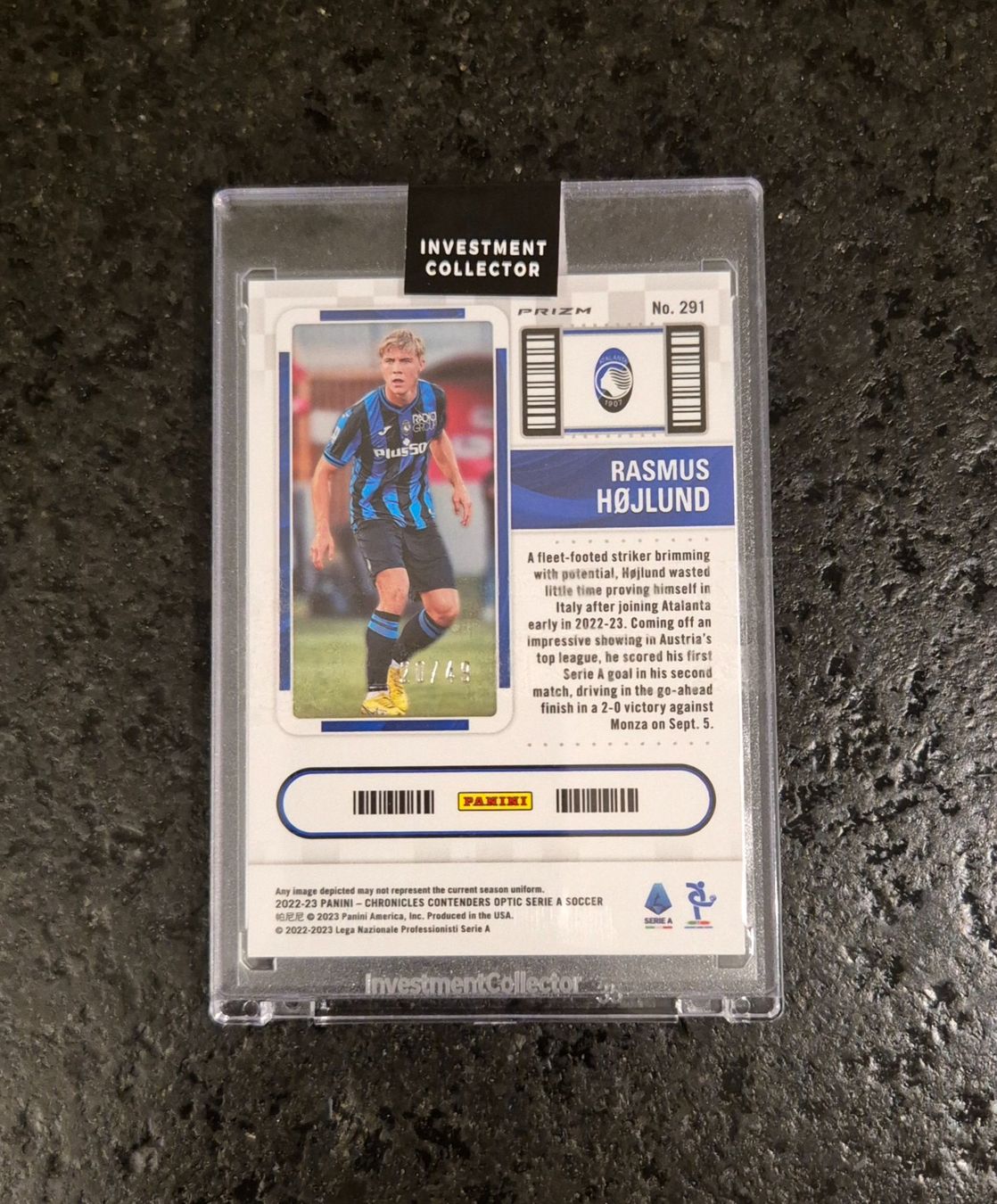 Topps Carte collezionabili: Rasmus Hojlund RC /49 - Atalanta Bergamo - Panini – Nuovo (secondo la descrizione) da Burg AG venduto da Danoe 1