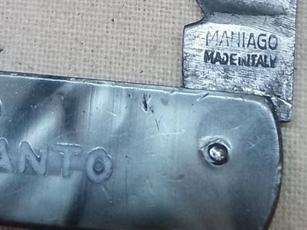 Taschenmesser: Messer - "Ricordo anno Santo" - Maniago – Gebraucht aus Sorengo von 74in 1