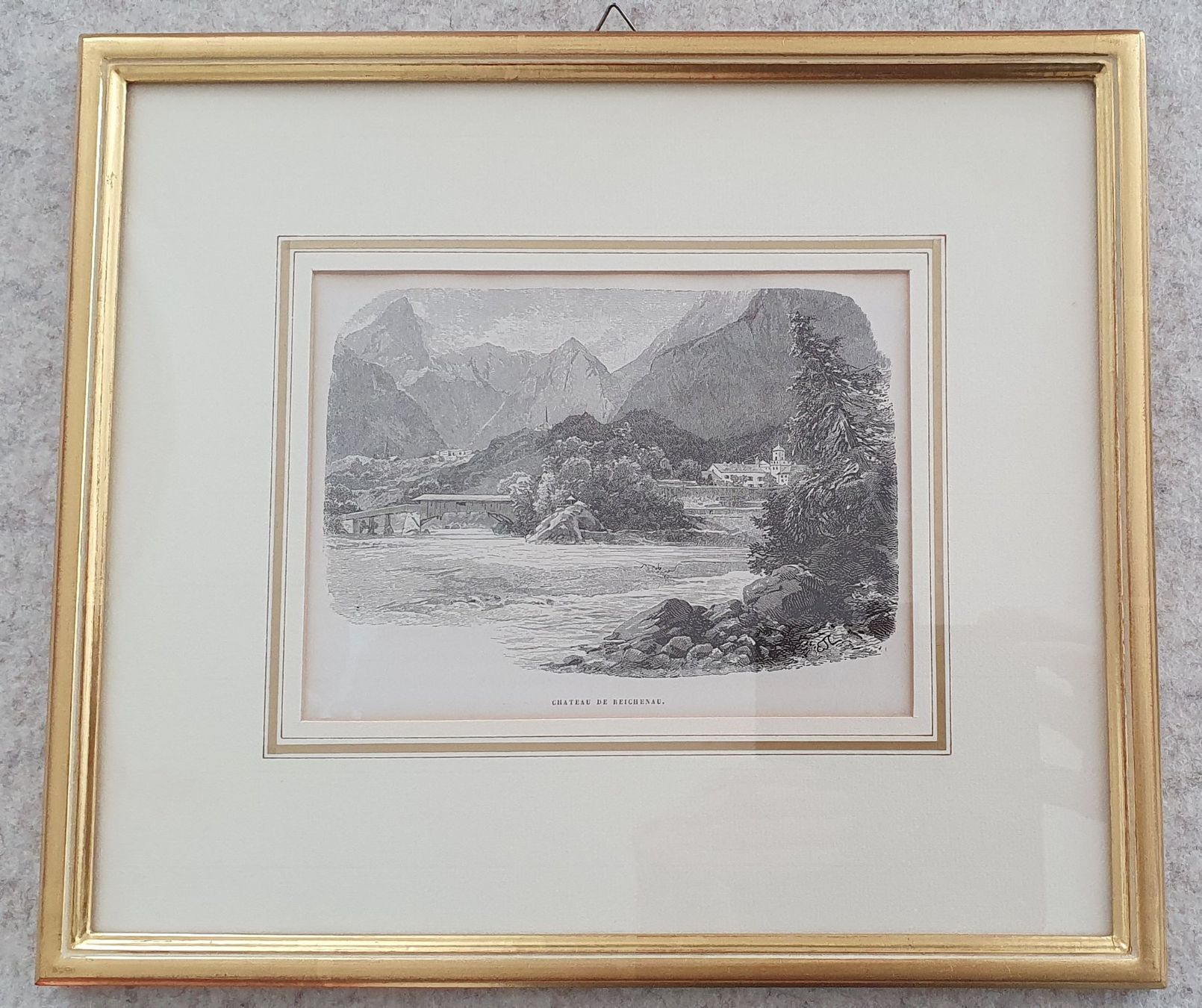 Foto & Immagini: Bild (Stich) Chateau de Reichenau – Usato da Gossau SG venduto da Novaforte