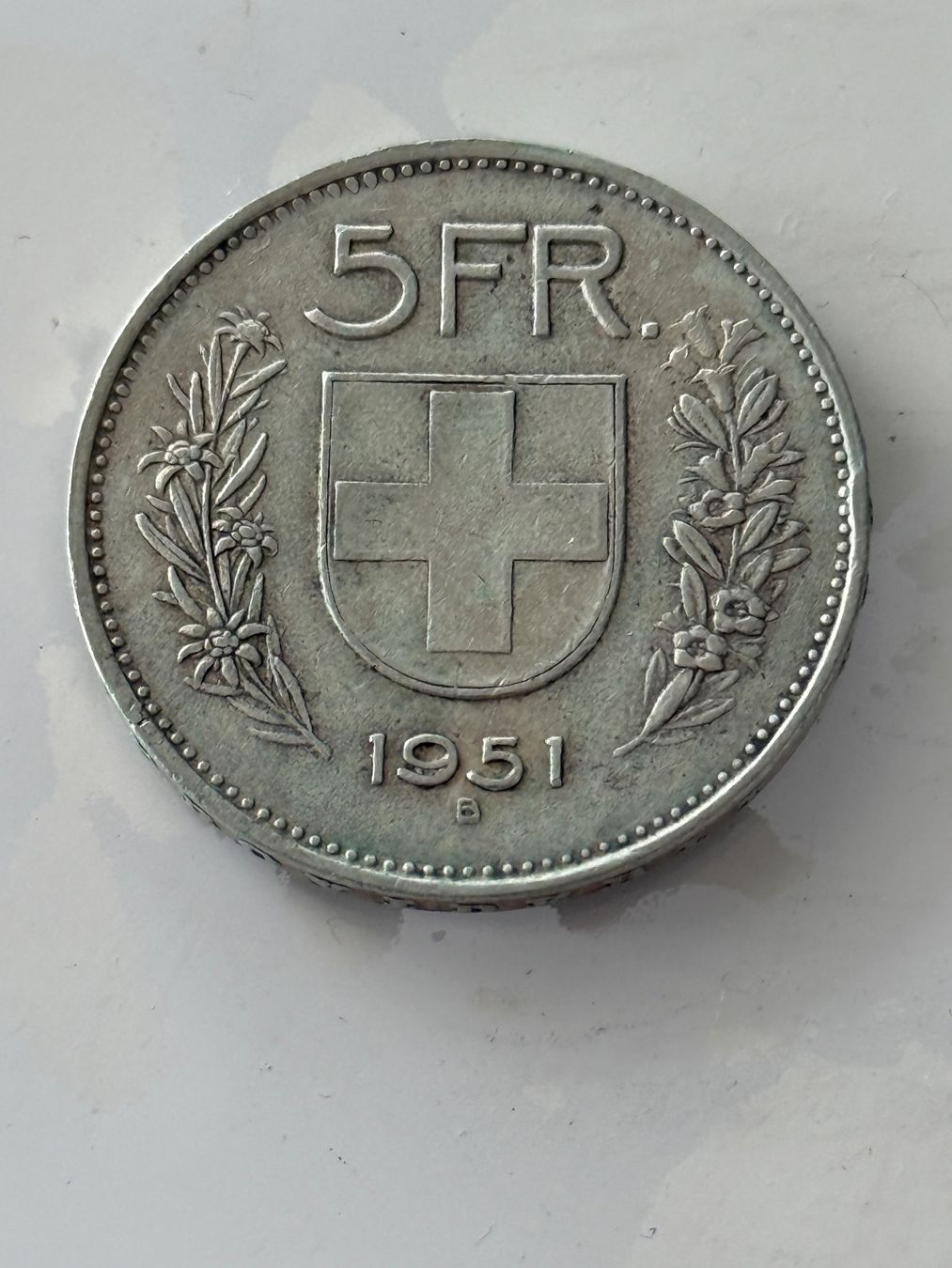 Tutti le monete: 5 Franken 1951  Silber – Usato da Wallisellen venduto da SWISS_SILVER1 1