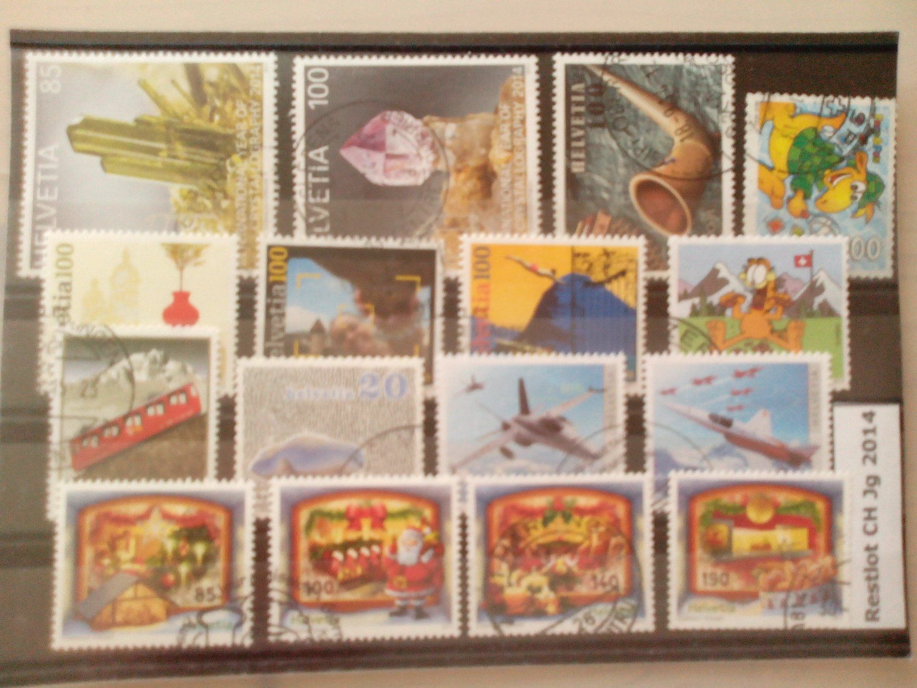 Alle Briefmarken: Restlot CH Jg2014 – Gebraucht aus Brüttisellen von goldtaler