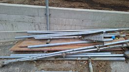 Metallrohre , verschiedene Längen, gebraucht