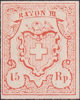 Rayon III, Nr.18 (kleine WZ) ungebr. Replik von Peter Winter