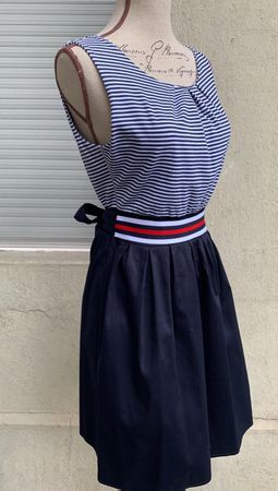 Magnifique petite robe marinière PRODUIT EN ITALIE t.S