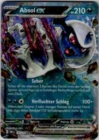 Absol-ex - seltene deutsche Pokémon Hologrammkarte
