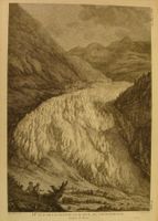 GRINDELWALDGLETSCHER, KUPFERSTICH 1788