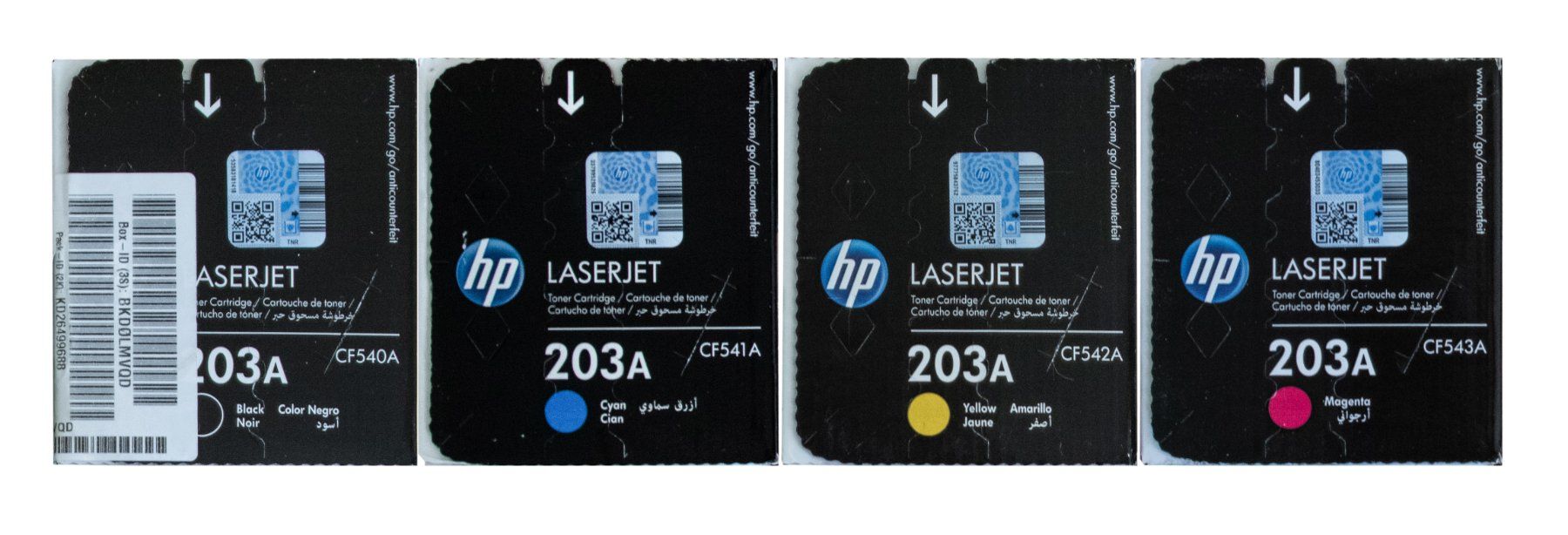 Hewlett Packard Cartucce per stampanti & toner: Original HP Laserjet Toner Set 203A – Nuovo e nell'imballaggio originale da Hirzel venduto da ibreh 1