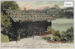 Vierwaldstättersee - Das Rütli - Litho