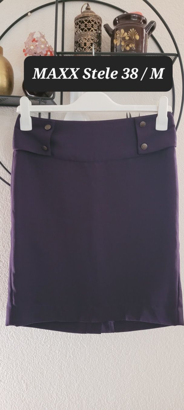 Röcke: Maxx Style jupe violette, taille M/38 – Neu (gemäss Beschreibung) aus Vevey von x_y_f