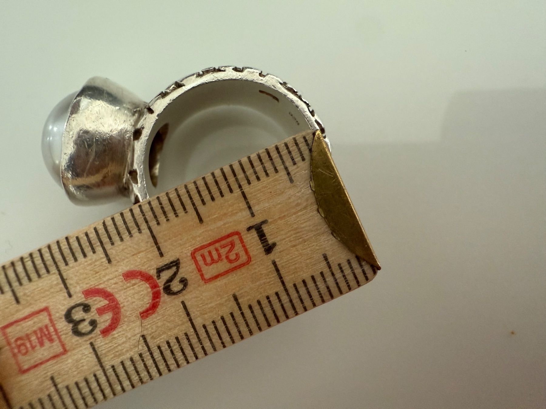 Ringe: Wunderschöner 925er Ring mit echter Perle – Gebraucht aus Oetwil an der Limmat von Prinzaessli123 2